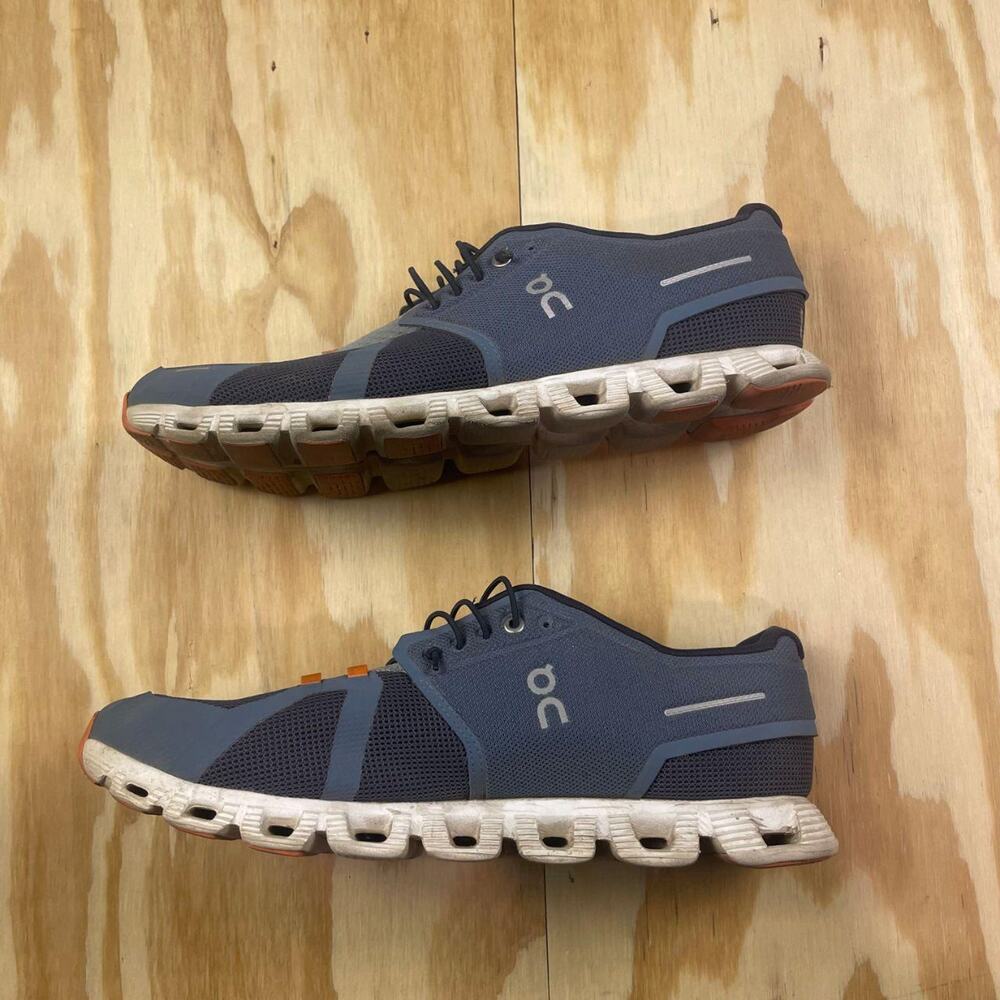 On Cloud 5 Push Men’s Running Shoes – Dust/Ink – Athletic – Size 12.5 - Picture 4 of 8
